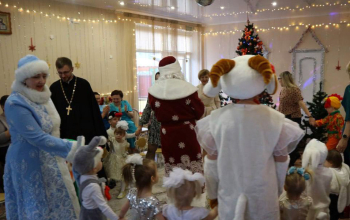 Праздничный утренник в Борисовском специализированном доме ребёнка