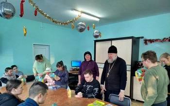 Радость Рождества Христова в отделении дневного пребывания инвалидов ГУ «ТЦСОН Борисовского района»