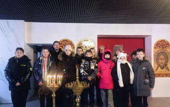 Занятие объединения по интересам «Православное краеведение и экология» в приходе храма Рождества Христова