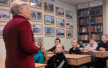Занятие объединения по интересам «Православное краеведение и экология» в приходе храма Рождества Христова