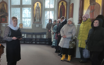 «День православия на приходе храма Рождества Христова» для педагогов СШ №8