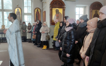 «День православия на приходе храма Рождества Христова» для педагогов СШ №8