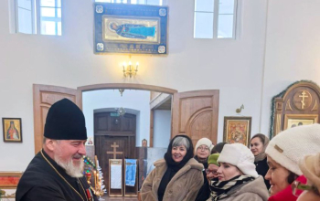 Представительницы борисовских организаций посетили храм святого Архангела Михаила
