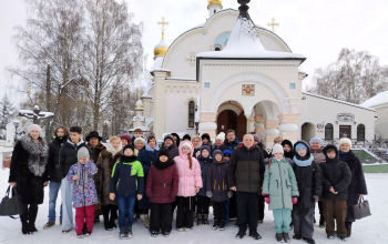 Совместная поездка учащихся ГУО «Борисовский  строительный колледж» и воскресной школы «Истоки»