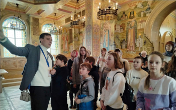 Совместная поездка учащихся ГУО «Борисовский  строительный колледж» и воскресной школы «Истоки»