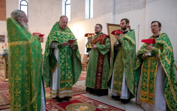 Архиерейское богослужение в день памяти святой блаженной Ксении Петербургской