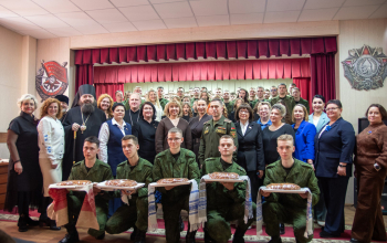 Мероприятие в 60-м отдельном Барановичском Краснознаменном, ордена Александра Невского полку