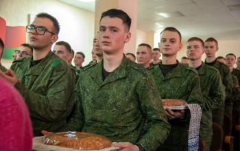 Мероприятие в 60-м отдельном Барановичском Краснознаменном, ордена Александра Невского полку
