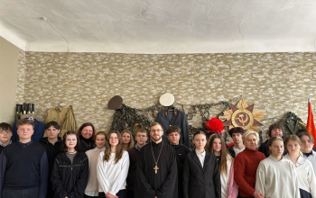 Встреча с иереем Вадимом Свириденко в Борисовском центре экологии и туризма