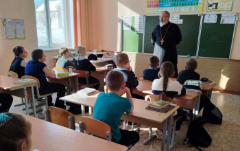 Беседа с учащимися 5-го класса Зембинской школы