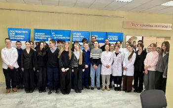 Встреча с учащимися ГУО «СШ №12» и «Борисовский государственный медицинский колледж»