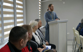 Иерей Виктор Шабловский выступил с докладом на ОАО «БЗПИ»