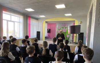 Беседа с воспитанниками военно-патриотического клуба «Мужество» и группой военно-патриотической направленности