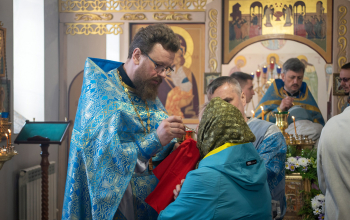 Литургия в храме иконы Божией Матери «Всех скорбящих Радость»