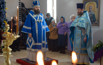 Литургия в храме иконы Божией Матери «Всех скорбящих Радость»