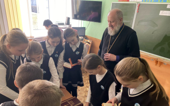 Беседа к Дню православной книги в Лошницкой гимназии