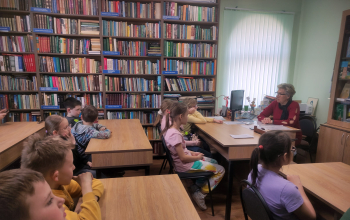 Занятие по православному краеведению для учеников СШ № 12