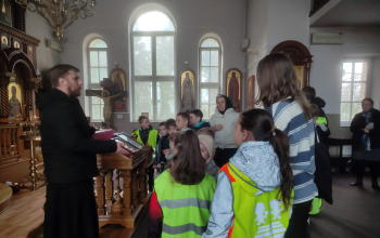 Учащиеся ГУО «СШ №12» в духовно-просветительском центре храма Рождества Христова