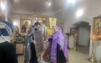 Возвращение иконы в храм святого Архангела Михаила аг. Лошница