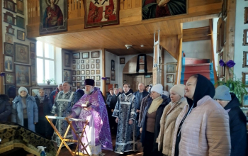 Торжество Православия - храм святого Архангела Михаила аг.Лошница