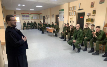 Беседа с военнослужащими о Промысле Божьем