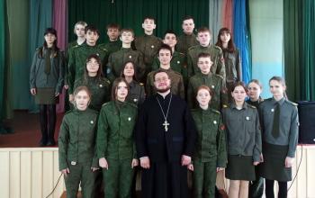 Беседа со старшеклассниками СШ № 16 о смысле жизни  