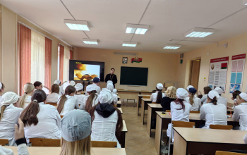 Иерей Артемий Щербицкий провел цикл  бесед в Борисовском медицинском колледже