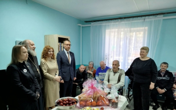 Пасха 2026: Светлая весть Христова Воскресения в больнице сестринского ухода аг.Забашевичи