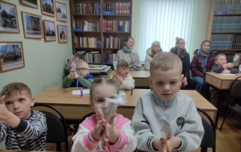 Воспитанники ГУО «Детский сад № 49» в храме Рождества Христова