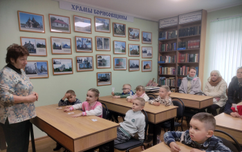 Воспитанники ГУО «Детский сад № 49» в храме Рождества Христова