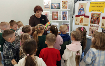 Воспитанники ГУО «Детский сад № 49» в храме Рождества Христова