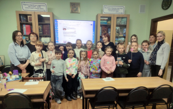 Ученики начальных классов СШ №2 посетили приход храма Рождества Христова