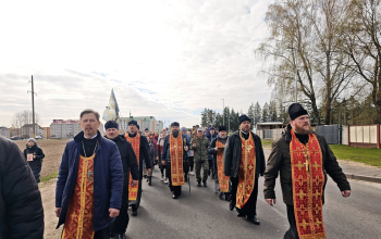 Пасхальный крестный ход, посвящённый 81-й годовщине Великой Победы