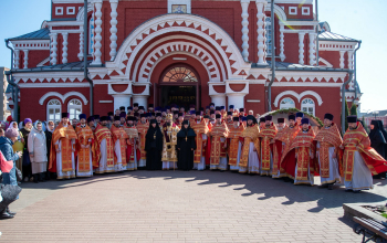 Пасха 2026: Соборное богослужение священнослужителей епархии