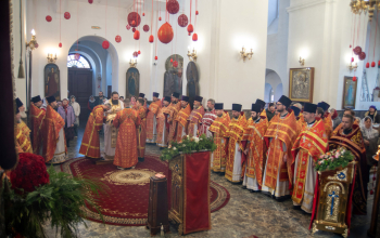 Пасха 2026: Соборное богослужение священнослужителей епархии