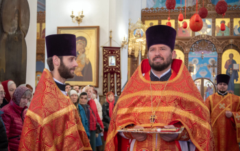 Престольный праздник кафедрального собора Воскресения Христова