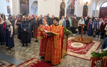 Престольный праздник кафедрального собора Воскресения Христова