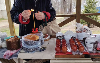 Пасха 2026: Пасхальное богослужение на приходе храма Святой Живоначальной Троицы 