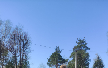 Cубботник на территории прихода храма Рождества Христова