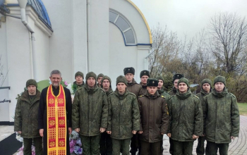 Пасха 2026: Пасхальная молитва с военнослужащими