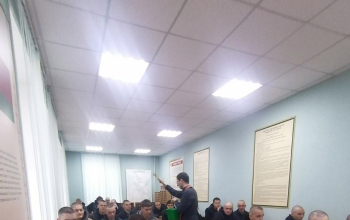 Иерей Артемий Щербицкий напутствовал новобранцев