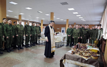 Пасха 2026: Встречи с военнослужащими