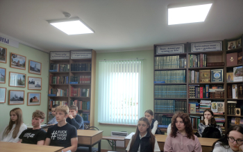 Учащиеся СШ № 11 за чистоту речи