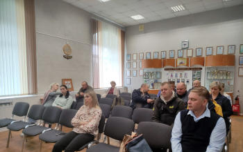 Беседа  в трудовом коллективе Борисовской дистанции пути