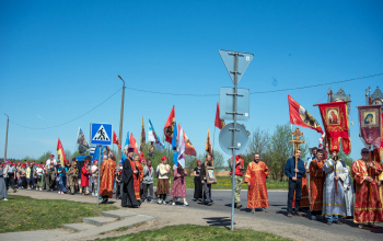 Пасхальный общеепархиальный крестный ход завершился