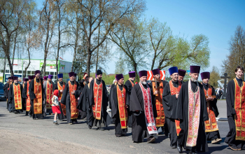 Пасхальный общеепархиальный крестный ход завершился