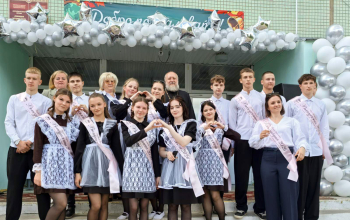 «Последний звонок» в Лошницкой средней школе
