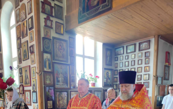 Молебен о семье отслужили в храме святого Архангела Михаила