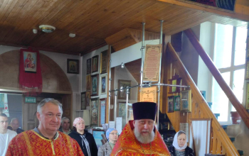 Молебен о семье отслужили в храме святого Архангела Михаила