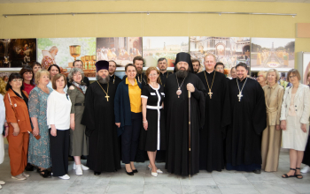 В Борисове открылась фотовыставка «Литургия с Патриархом»